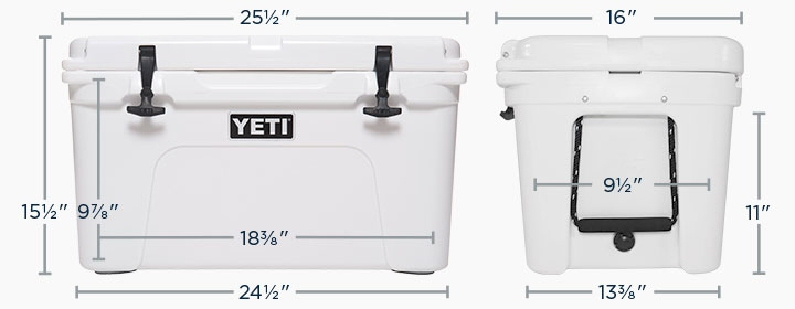Yeti Coolers Tundra 45 Dimensions