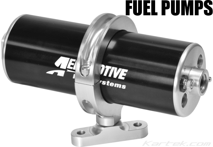 Aeromotive 11703 billet aluminum clamp bracket on 11103 black A750 fuel pump example Aeromotive 11703 billet aluminum clamp bracket on 11103 black A750 fuel pump example