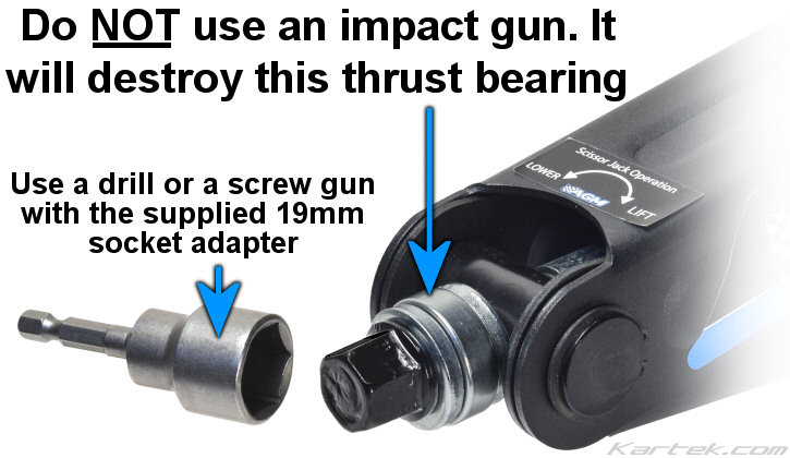 AGM All German Motorsports EJA-2001 impact gun warning