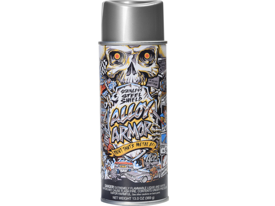 Alloy Armor Light Gray Anti Rust Weather Abrasion Corrosion Resistant Weldable Spray Paint Kartek Off Road
