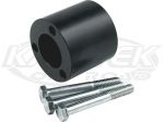 Allstar Performance ALL52316 Black Anodized 2" Thick 3 Bolt Steering Wheel Spacer