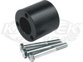 Allstar Performance ALL52316 Black Anodized 2" Thick 3 Bolt Steering Wheel Spacer