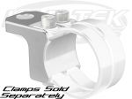 Axia Alloys Clear Anodized Heavy Duty Whip Antenna or Light Mount With 1/2" Hole For Horizontal Tube