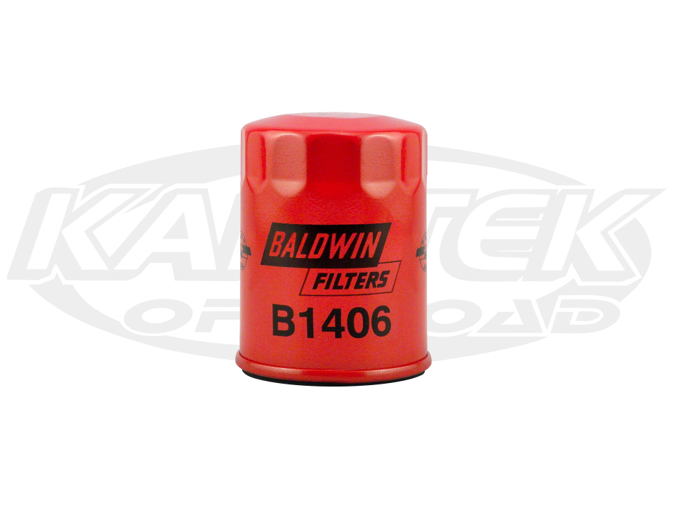 Baldwin B1406 Oil Filter 3/4"16 Thread Cross Reference Numbers Fram