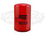 Baldwin B253 Oil Filter 3/4"-16 Thread Cross Reference Numbers Fram HP1, K&N HP-3001, WIX 51515R