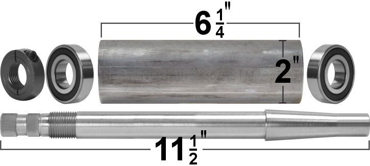 Blitzkrieg Motorsports weld on universal steering columns dimensions