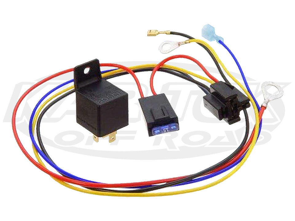 Bosch WR1 Relay Kit With Relay Socket, Pigtail Wires And 30 Amp Relay