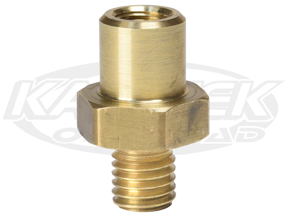 CBM 10830 Chevy Ecotec Brass Oil Pressure Adapter Fitting 12mm x 1.75