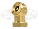 Brass 1/4" NPT National Pipe Tapered Female Thread Air Chuck For Our Nitrogen Regulator Assembly