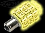 Buggy Whip Antenna Ultra Bright 360 Degree Amber LED Light Bulb For Standard 1156/1195 Socket