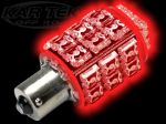 Buggy Whip Antenna Ultra Bright 360 Degree Red LED Light Bulb For Standard 1156/1195 Socket