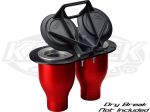 Hall Designs Dust Cover For 4-1/2" MTM Redhead Female Double Dry Break Receivers For 10-32 Bolts