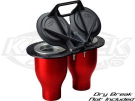 Hall Designs Dust Cover For 4 1 2 Mtm Redhead Female Double Dry Break Receivers For 1 4 Bolts Kartek Off Road
