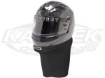 Crow 20176 Dual Layer Nomex Black Knit Helmet Skirt Includes Velcro Tape SFI-3.3/5 Rated