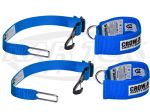 Crow Enterprises 11573 Blue 2" Tall Safety Bicep Arm Restraints Sold As A Pair For Two Arms