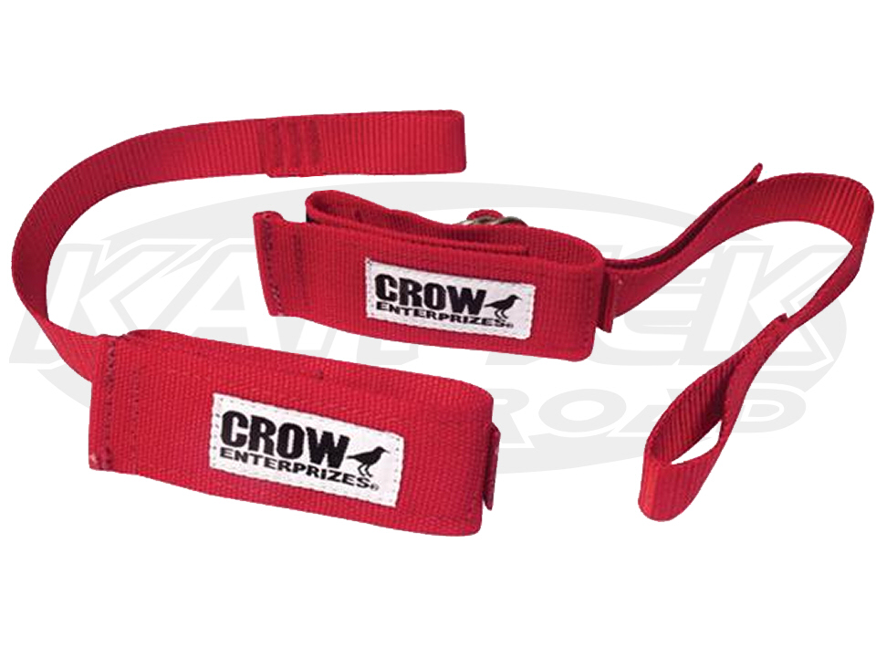 Crow Enterprizes 11662 Red Safety Wrist Restraints Sold As A Pair For