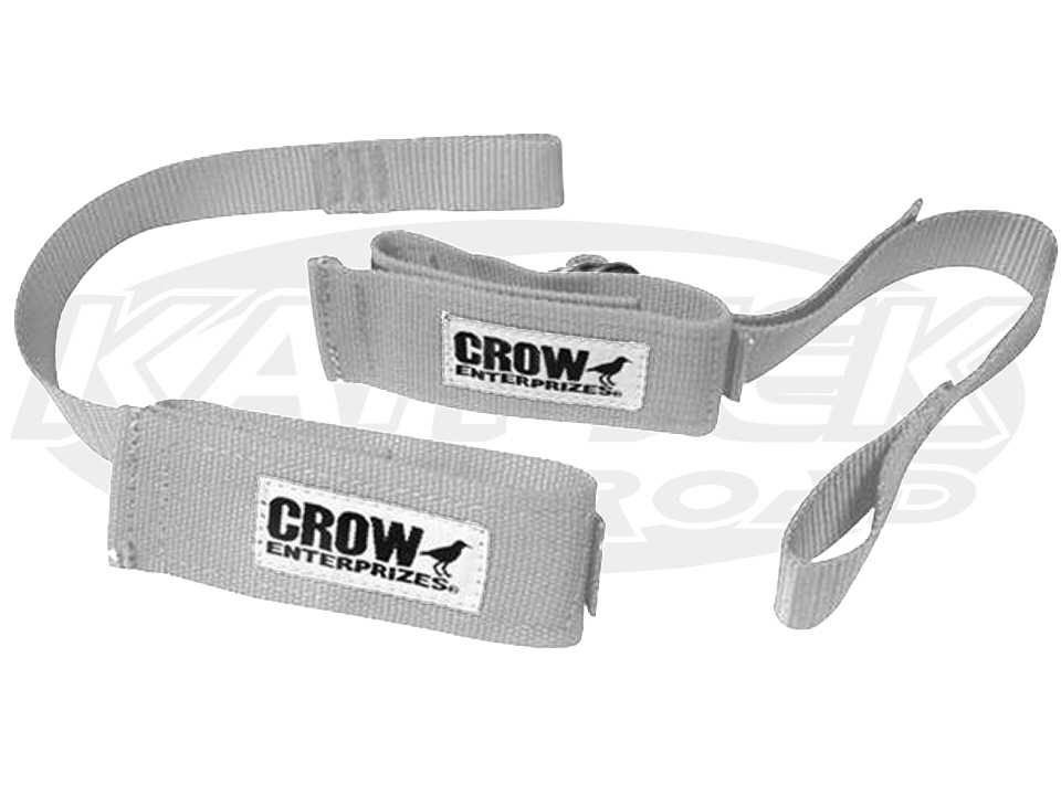 Crow Enterprizes 11666 Gray Safety Wrist Restraints Sold As A Pair For