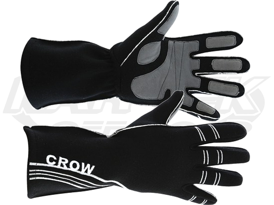 Crow Driving Gloves Large Nomex 2-Layer Wings