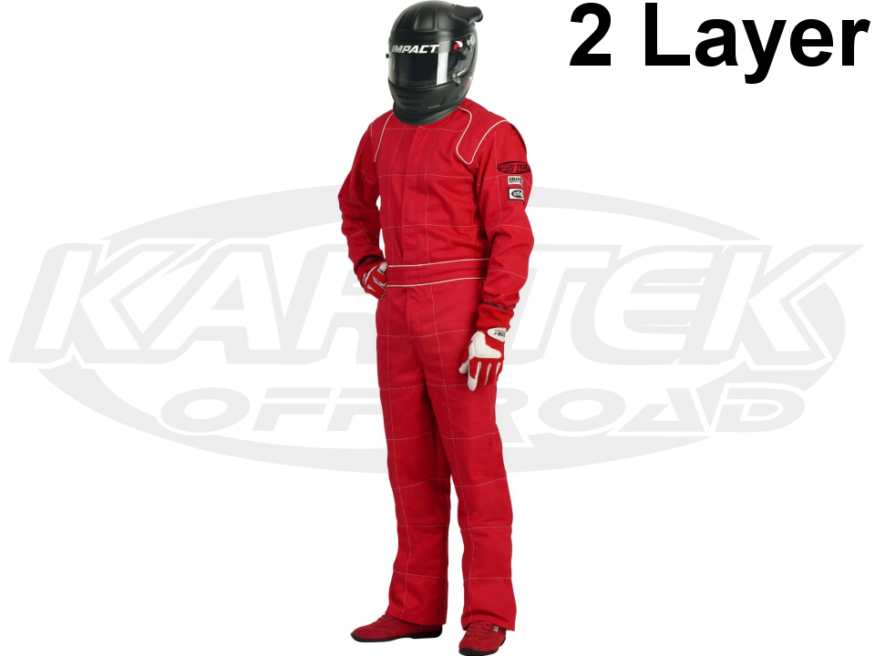 Crow Enterprizes 27042 Adult Size 2X-Large Red Quilted 2 Layer