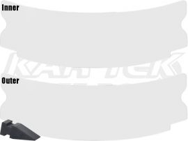 Impact Helmet Shield - 1320 / Air Draft / SS