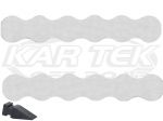 Cruz Armor LL-002 Clear Baja Designs ONX6 LED Light Bar DIY Self Healing Lens Protection Kit 2 Pack