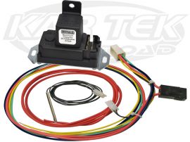 alien Tåre stemning Derale 16759 Adjustable 150-240 Degree Electric Fan Controller With 3/16"  Push In Probe Sensor - Kartek Off-Road