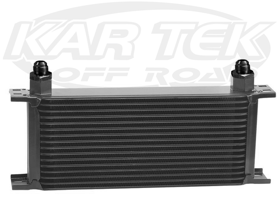 Derale 51610 Series 10000 Universal 16 Row Stacked Plate Oil Cooler ...