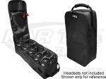 Dirt Bagz 5 Headset Adjustable Compartment Bag 22" Tall x 9" Wide x 6" Deep With Lid Pouch For Cords