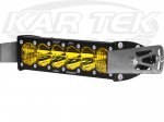 EBBCO Offroad Weld On 1/8" Thick Chromoly Mounting Tabs For A Single Baja Designs OnX6 LED Light Bar