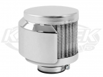 EMPI 16-5151-0 Engine Crankcase or Differential Breather Filter With Half Shield Clamp On For 1"