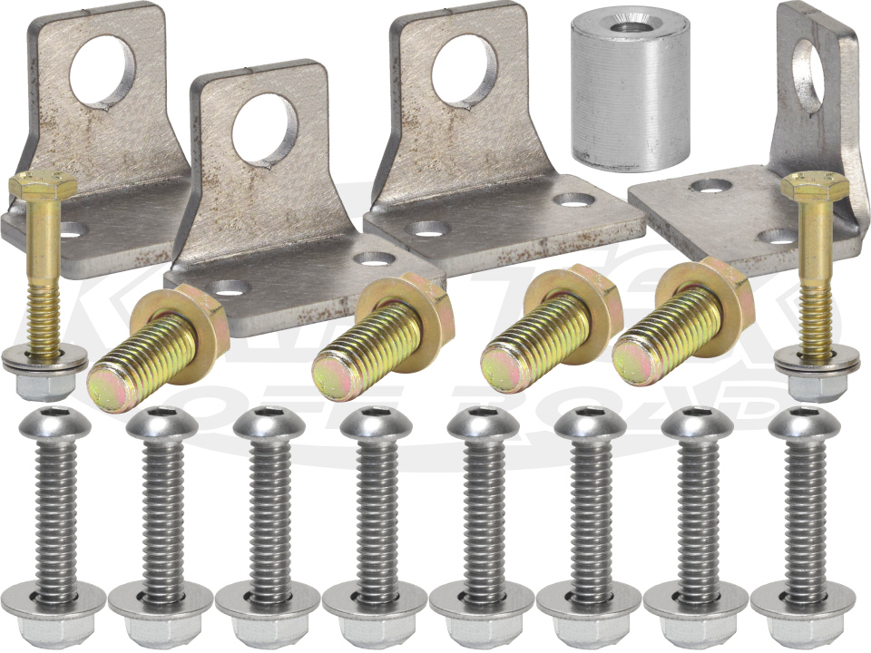 Felix Engineering Bolt On Floor Mount Hardware Kit For Their Linear Actuator Adjustable Seat Sliders