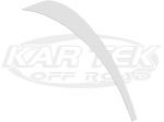 Fiberwerx Offroad Right Rear Passenger Side Class 5 Baja Bug Fiberglass High Rise Style Fender
