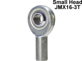FK Rod Ends Small Head 1-1/4" Right Hand Thread 1" Hole JMX16-3T PTFE Coated Chromoly Heim Joints F1