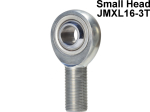 FK Rod Ends Small Head 1-1/4" Left Hand Thread 1" Hole JMXL16-3T PTFE Coated Chromoly Heim Joints F1