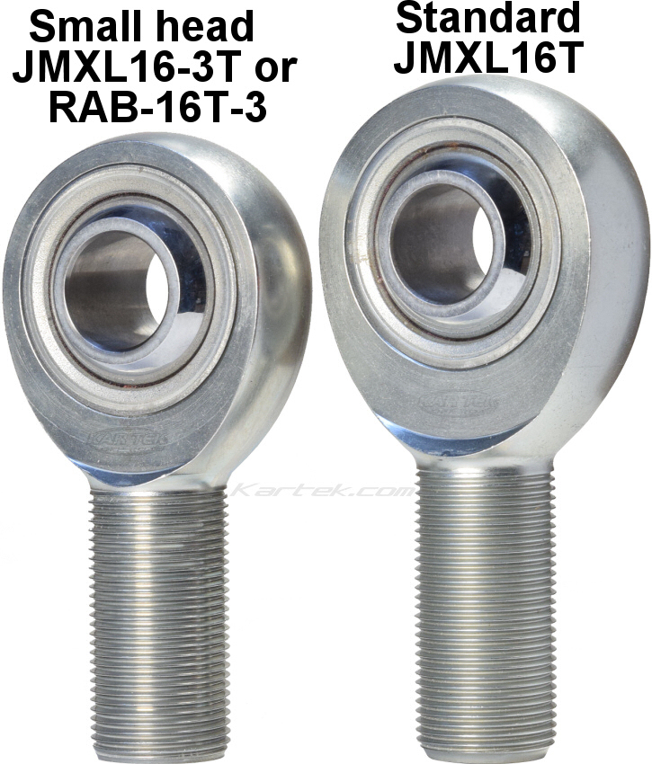 FK Bearings small head JMXL16-3T heim joints rod ends rose joints direct replacement for Aurora Bearing Company RAB-16T-3 FK Bearings small head JMXL16-3T heim joints rod ends rose joints direct replacement for Aurora Bearing Company RAB-16T-3