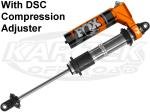 Fox Racing Shocks 2" Coil Over Body 10" Stroke 5/8" Diameter Shaft With DSC Piggy Back Reservoir