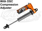Fox Racing Shocks 2" Coil Over Body 6.5" Stroke 5/8" Diameter Shaft With DSC Piggy Back Reservoir