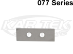 Fox Shocks 077-08-150 IBP Internal Bypass Rect Two Hole Shim 0.500" Wide 1.50" Long 0.008" Thick