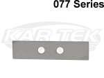 Fox Shocks 077-15-200 IBP Internal Bypass Rect Two Hole Shim 0.500" Wide 2.00" Long 0.015" Thick