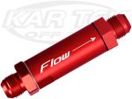Fuel Safe ILVV06 In Line AN #6 Male to AN #6 Male Spring Loaded Check Valve Union Adapter Fitting