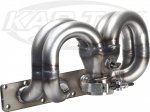 Kartek Off-Road Compact 2.0 LSJ Super Charged, 2.2, 2.4 Chevy Ecotec Exhaust Header W/ V-Band Clamp