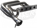 Kartek Off-Road Racing 2.0 LSJ Super Charged, 2.2, 2.4 Chevy Ecotec Exhaust Header With V-Band Clamp