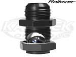 Harmon Racing Cells Black In Tank AN #16 Male Bulkhead Style Rollover Valve Vent
