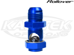 Harmon Racing Cells Blue In Tank AN #8 Male Bulkhead Style Rollover Valve Vent