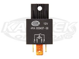 Hella 4RA 003437-08 Heavy Duty 4 Blade 12 Volt 60 Amp Relay For Fans Or Ignition Switches