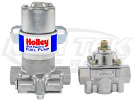 Holley 12 802 1 Blue Electric Fuel Pump For Carbureted Engines 110