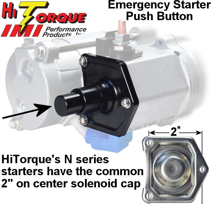 imi performance products hitorque starters emergency solenoid push-button cover