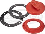 Jaz Products 350-301-06 Twelve Bolt 4" Fuel Filler For Use With 1/4 Turn Cap Or Dry Break
