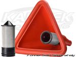 Jaz Products 500-000-01 Replacement 60 Micron Filter For The Jaz 550-014-06 Triangular Funnels