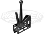 JE Racing Products Extra Narrow Dual Lever Sequential Transmission Shifter Uses 2" Throw #4 Cables